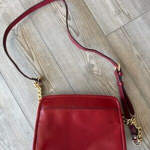 ANTONIO MELANI Red Leather Bag